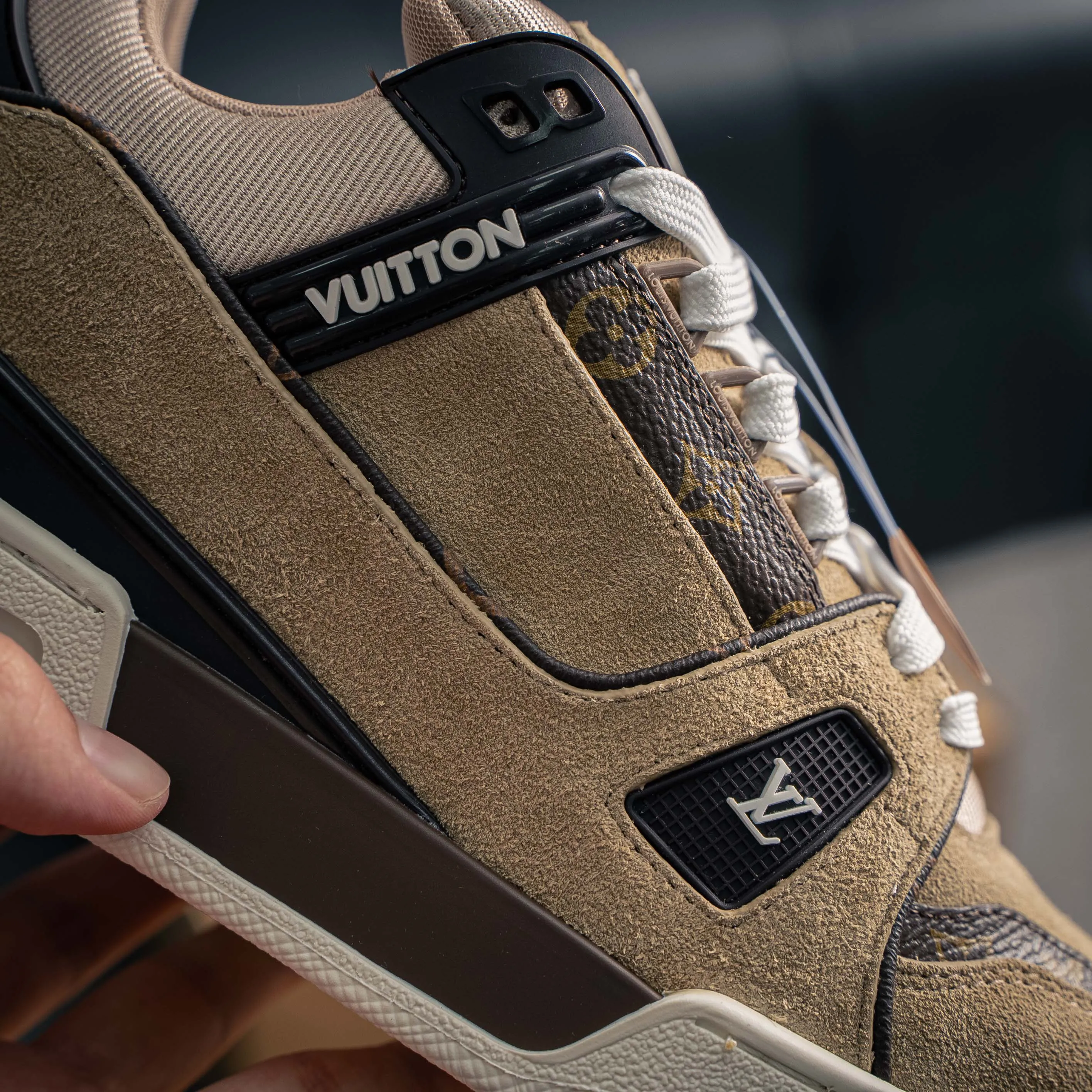 ＃ Louis Vuitton Trainer lv Sneakers Shoes Shoes Yellow Shoes Shoes 3D